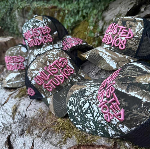 UNLISTED Camo Trucker Cap