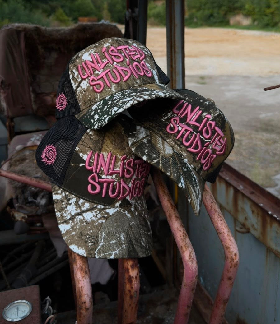 UNLISTED Camo Trucker Cap